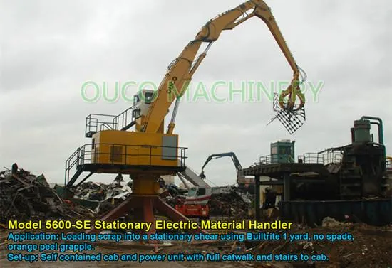 Scarp Handler Stationary Electrical Type Materical Handler
