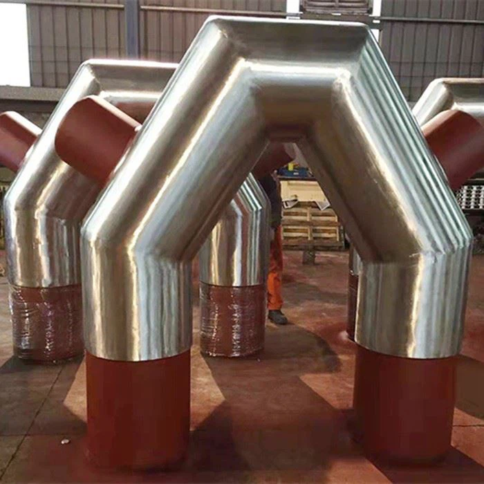 Type A Marine Steel Double Mooring Bollard For Marine Outfitting